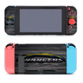 Chargers Los Angeles Logo Dark Wood Wallpaper Nintendo Switch Cover Case