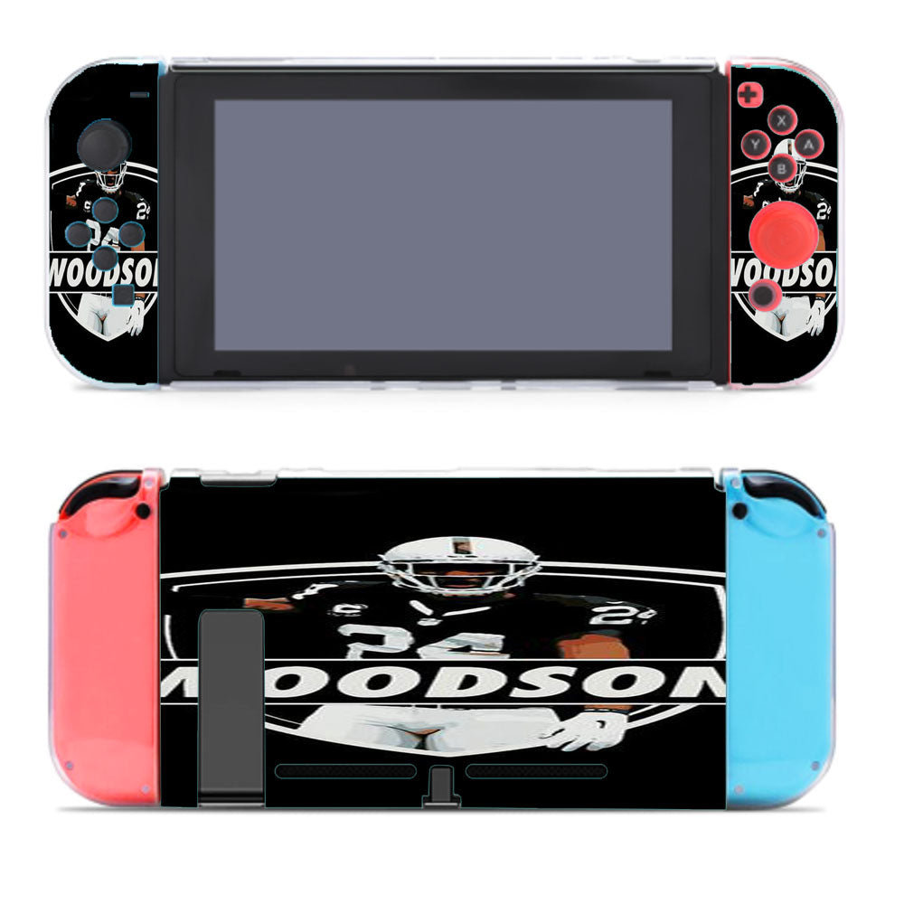 Charles Woodson Oakland Raiders Nintendo Switch Cover Case