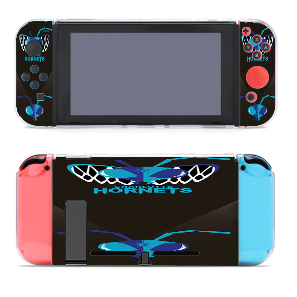Charlotte Hornets Art Nintendo Switch Cover Case