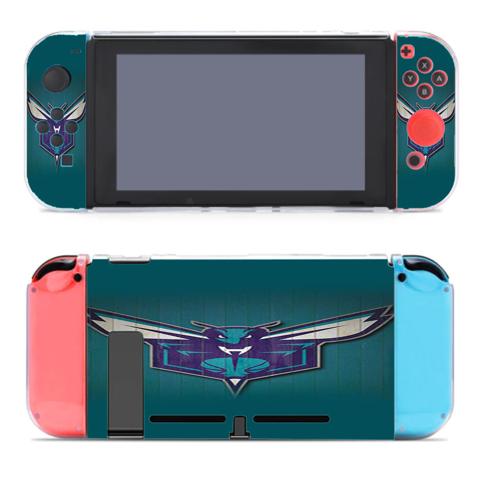 Charlotte Hornets Blue Nintendo Switch Cover Case
