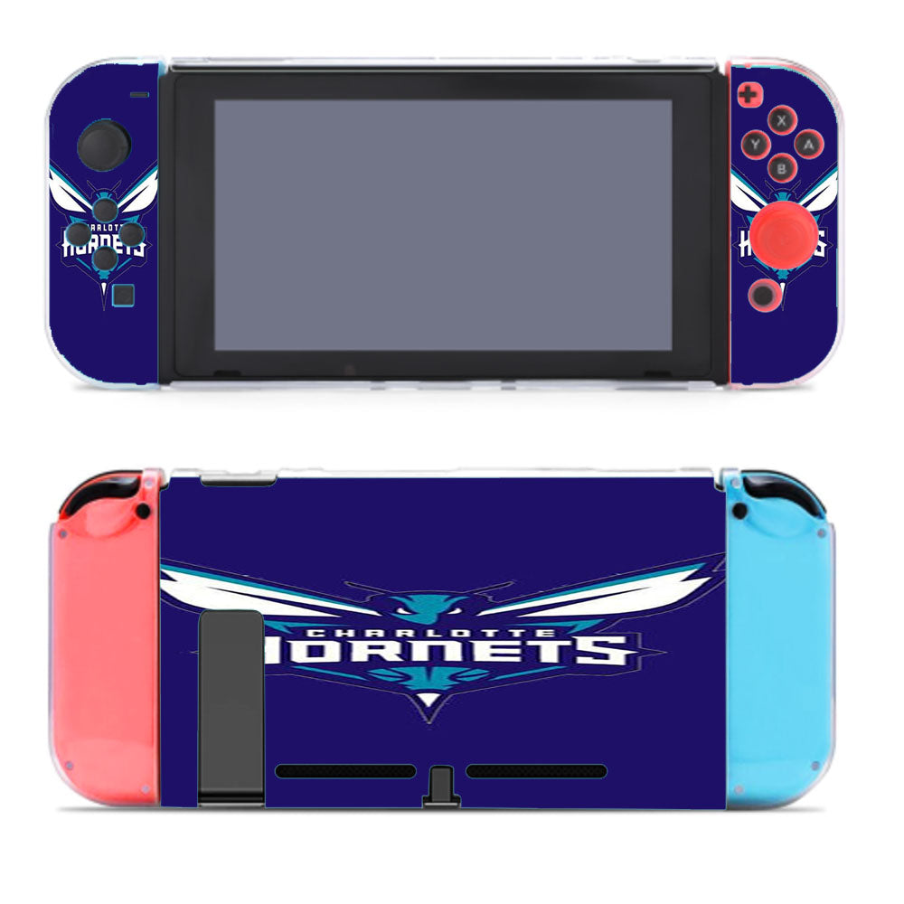Charlotte Hornets Blue 2 Nintendo Switch Cover Case