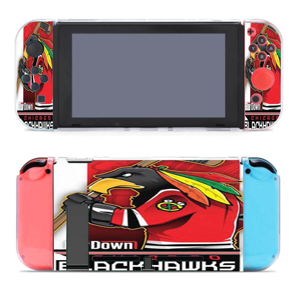Chicago Blackhawks Mascot Nintendo Switch Cover Case