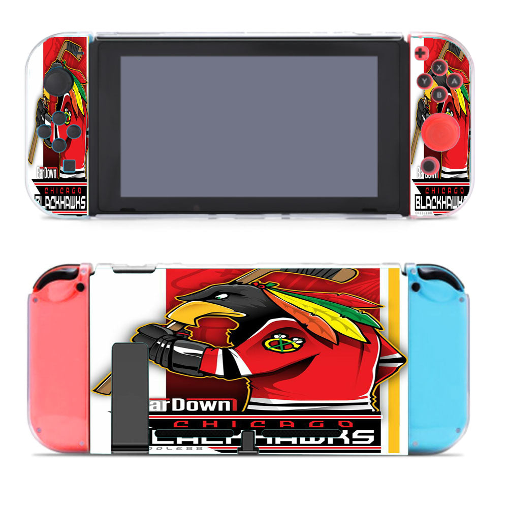Chicago Blackhawks Nhl Hockey Nintendo Switch Cover Case