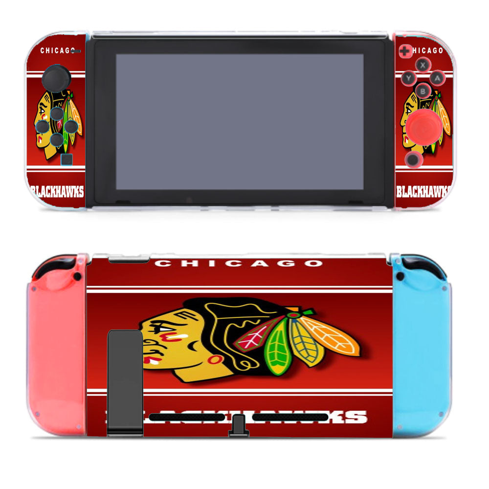 Chicago Blackhawks Nhl Ice Hokey Nintendo Switch Cover Case