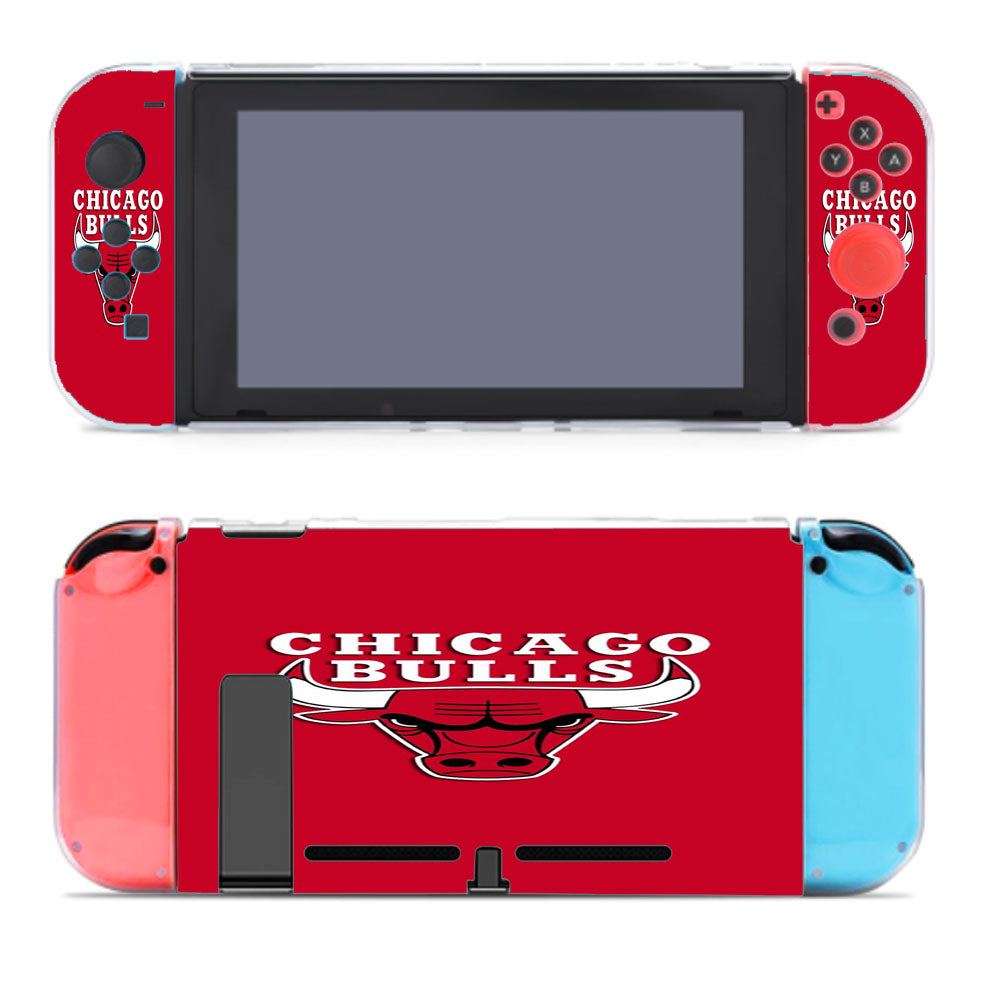 Chicago Bulls Jersey Red Wallpaper Nintendo Switch Cover Case