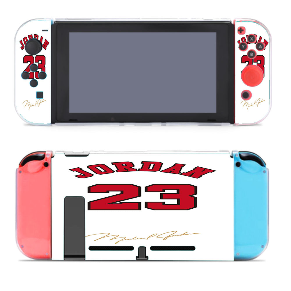 Chicago Bulls Jordan White Nintendo Switch Cover Case