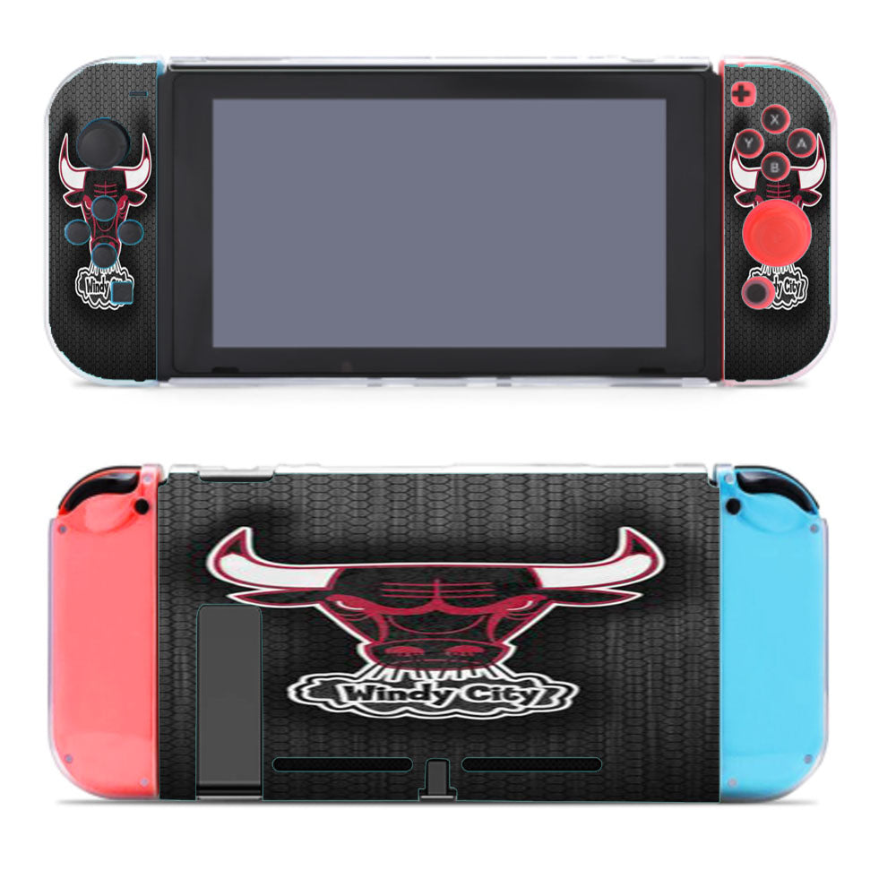 Chicago Bulls Logo Nintendo Switch Cover Case