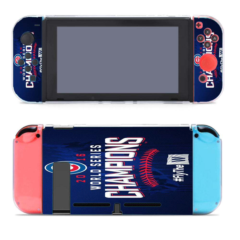 Chicago Cubs 2016 World Series Champions Fly W Win Nintendo Switch Cover Case