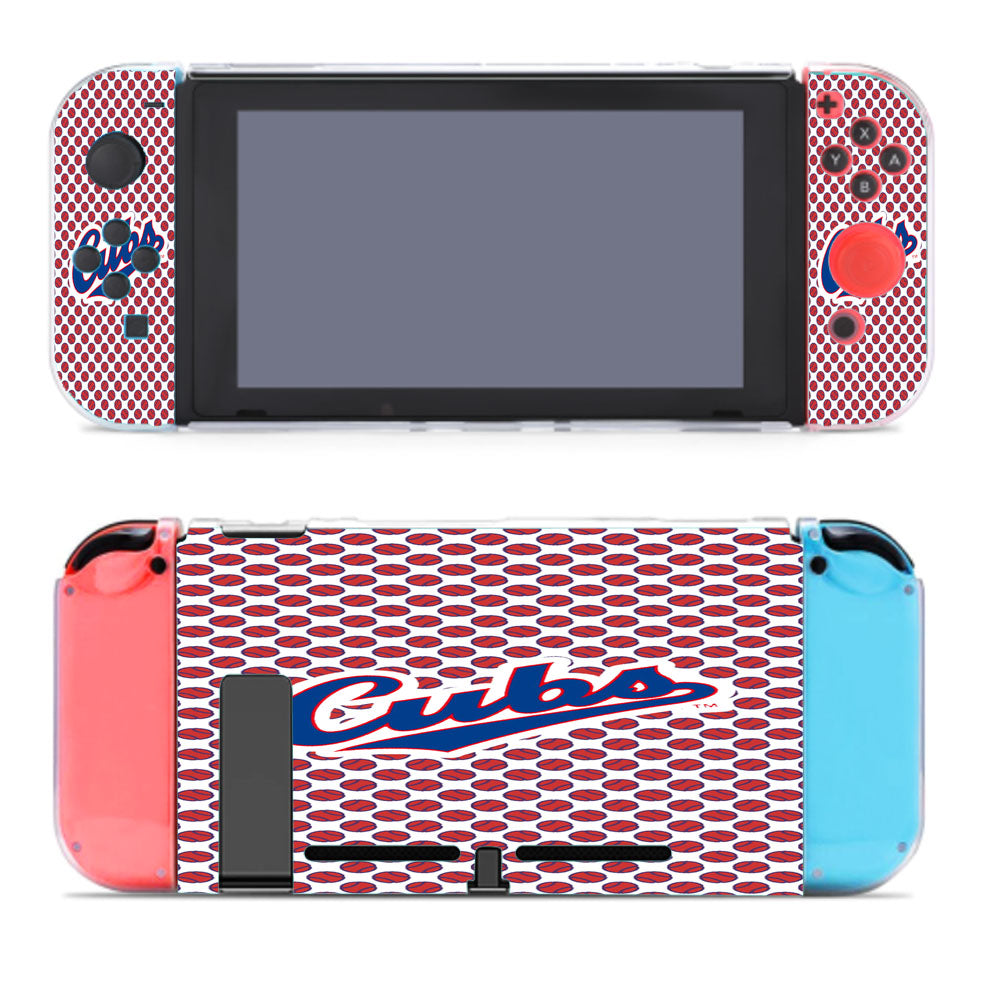 Chicago Cubs Baseball Polka Dot Nintendo Switch Cover Case
