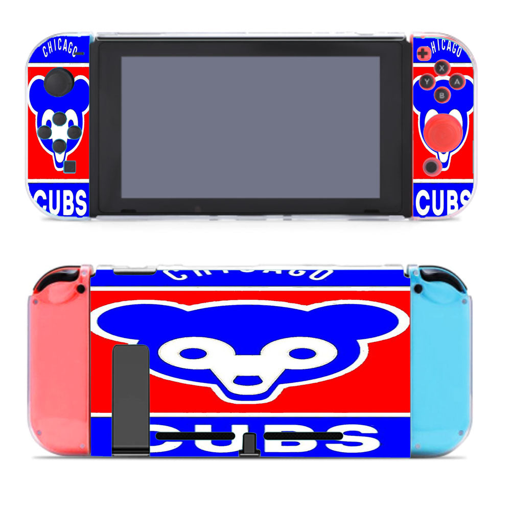 Chicago Cubs Bear 2 Nintendo Switch Cover Case