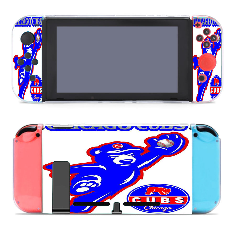 Chicago Cubs Bear Ba Nintendo Switch Cover Case