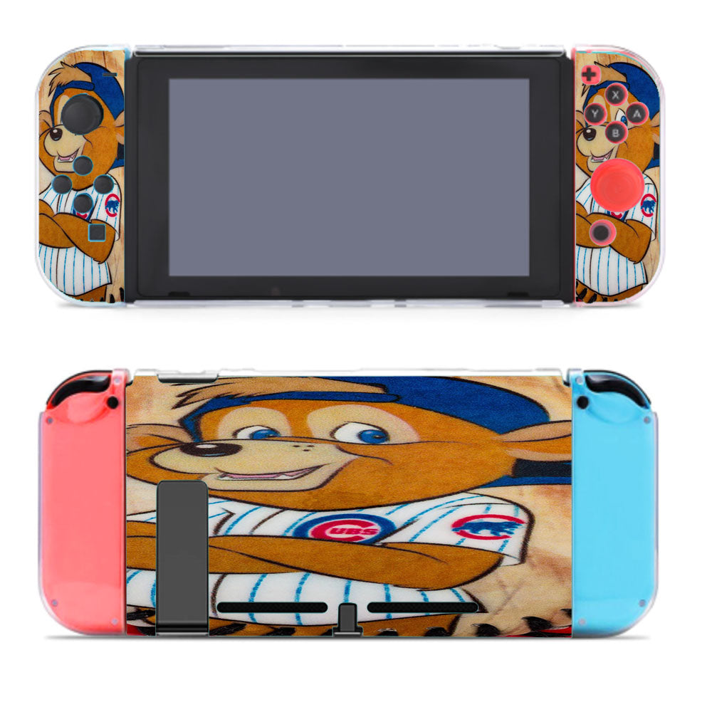 Chicago Cubs Bear Ball Nintendo Switch Cover Case