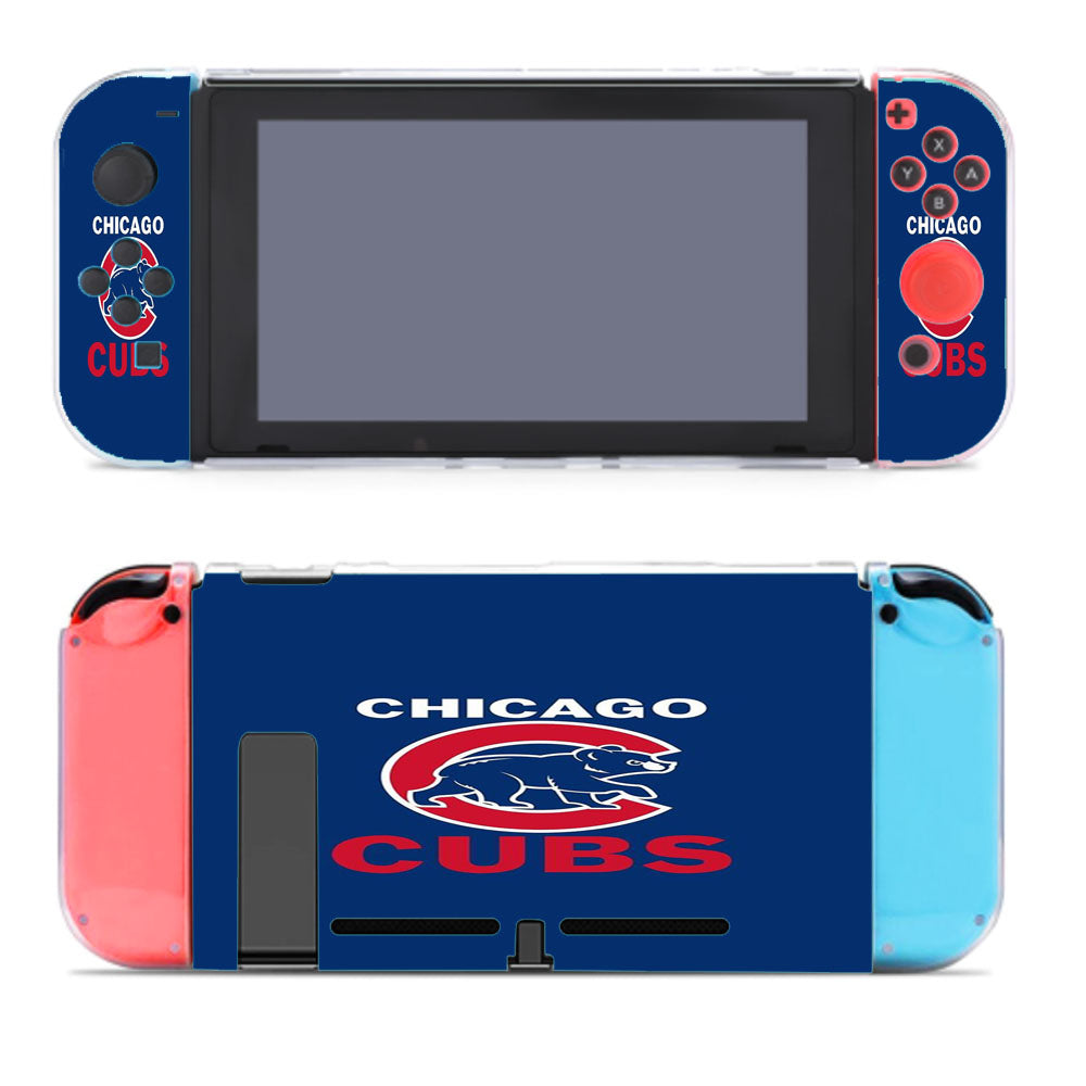 Chicago Cubs Bear Logo Style Nintendo Switch Cover Case