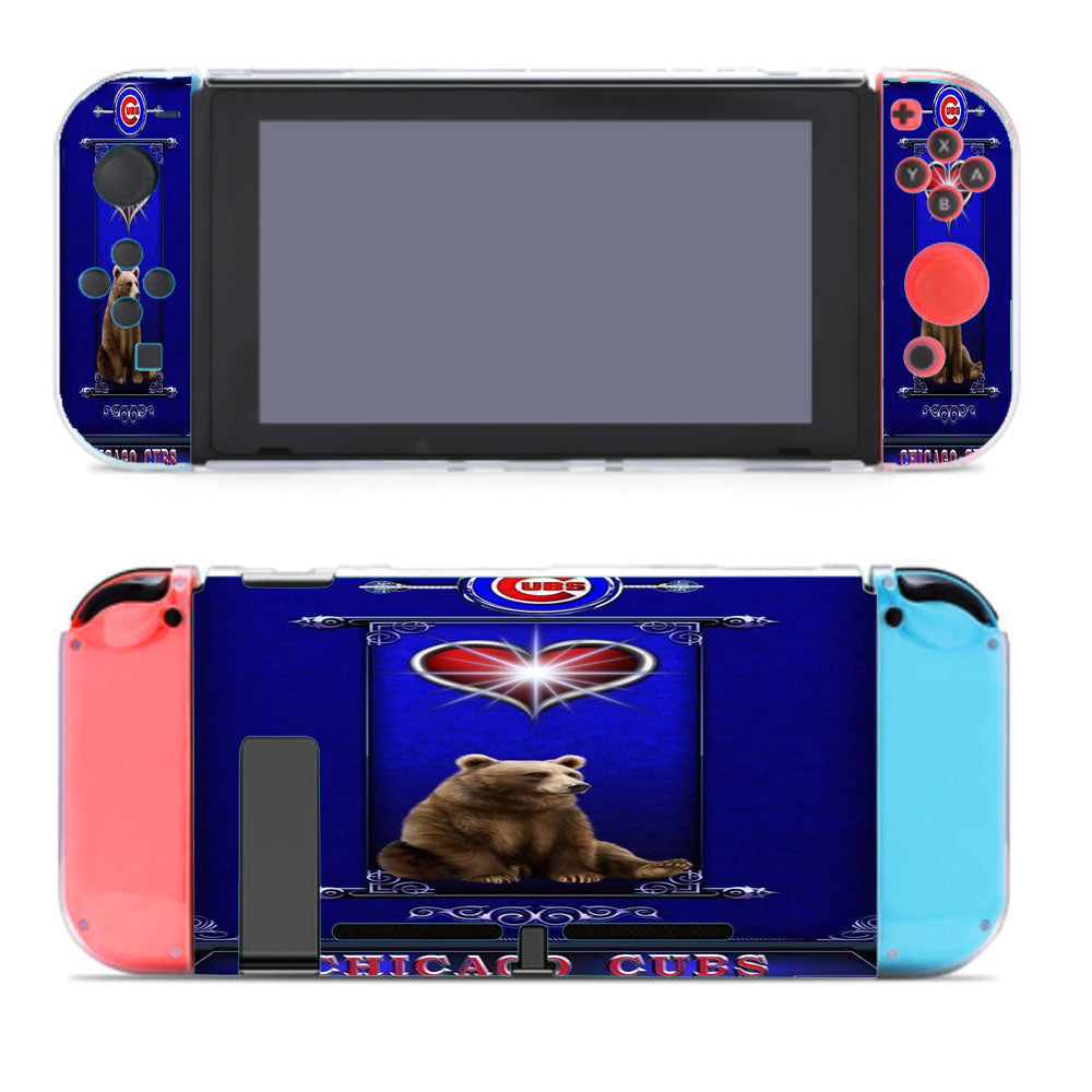Chicago Cubs Bear Lord Nintendo Switch Cover Case