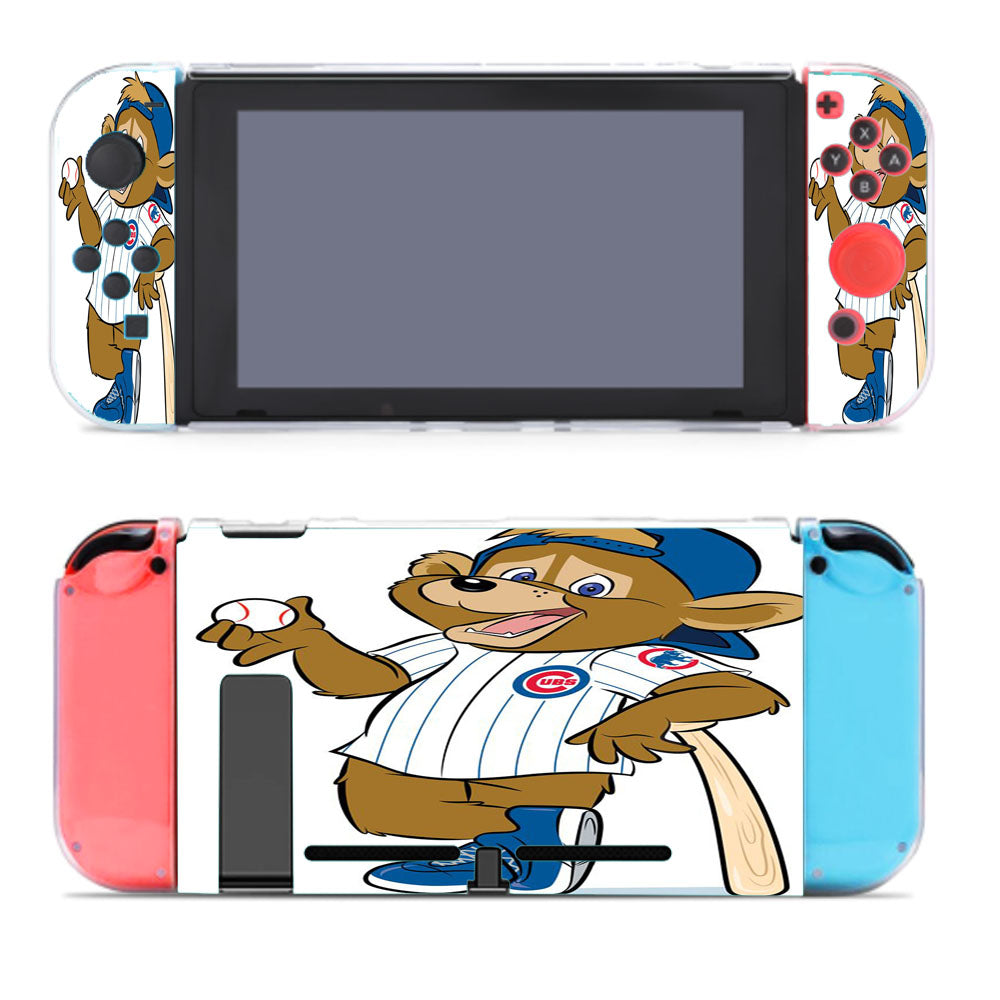 Chicago Cubs Bear Mascot Nintendo Switch Cover Case