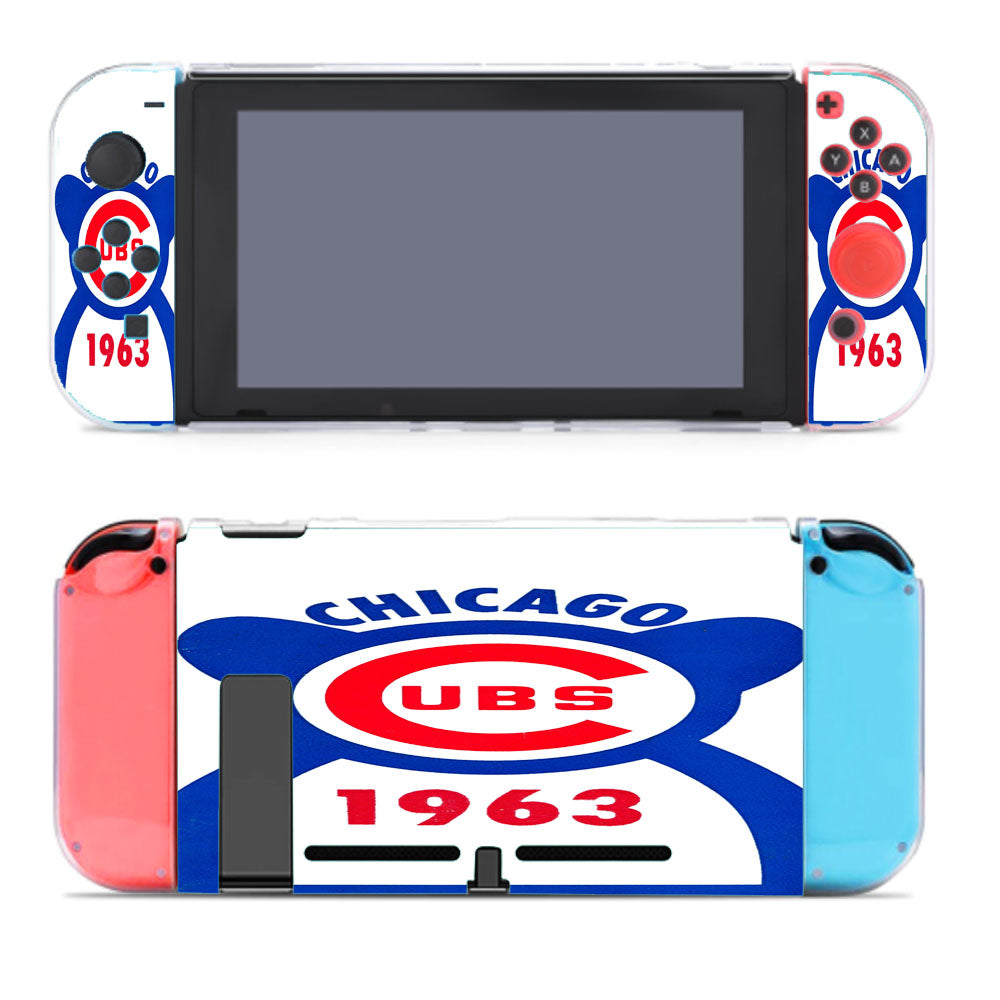Chicago Cubs Bear Silhouette 1963 Nintendo Switch Cover Case