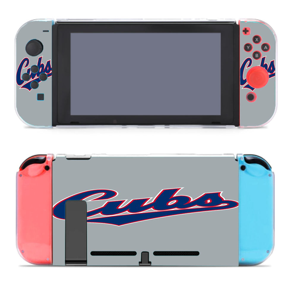 Chicago Cubs Font Nintendo Switch Cover Case