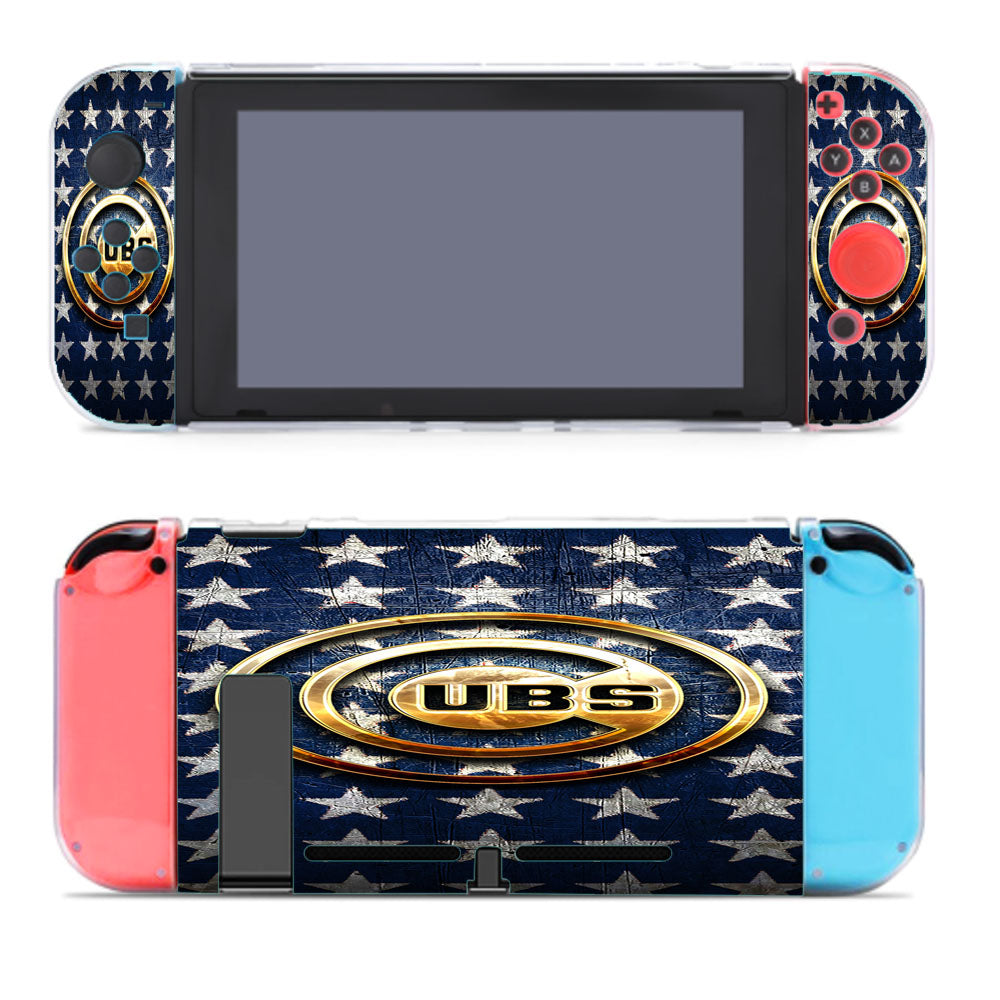 Chicago Cubs Golden Logo Usa Nintendo Switch Cover Case