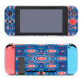 Chicago Cubs Logo Pattern Blue Nintendo Switch Cover Case