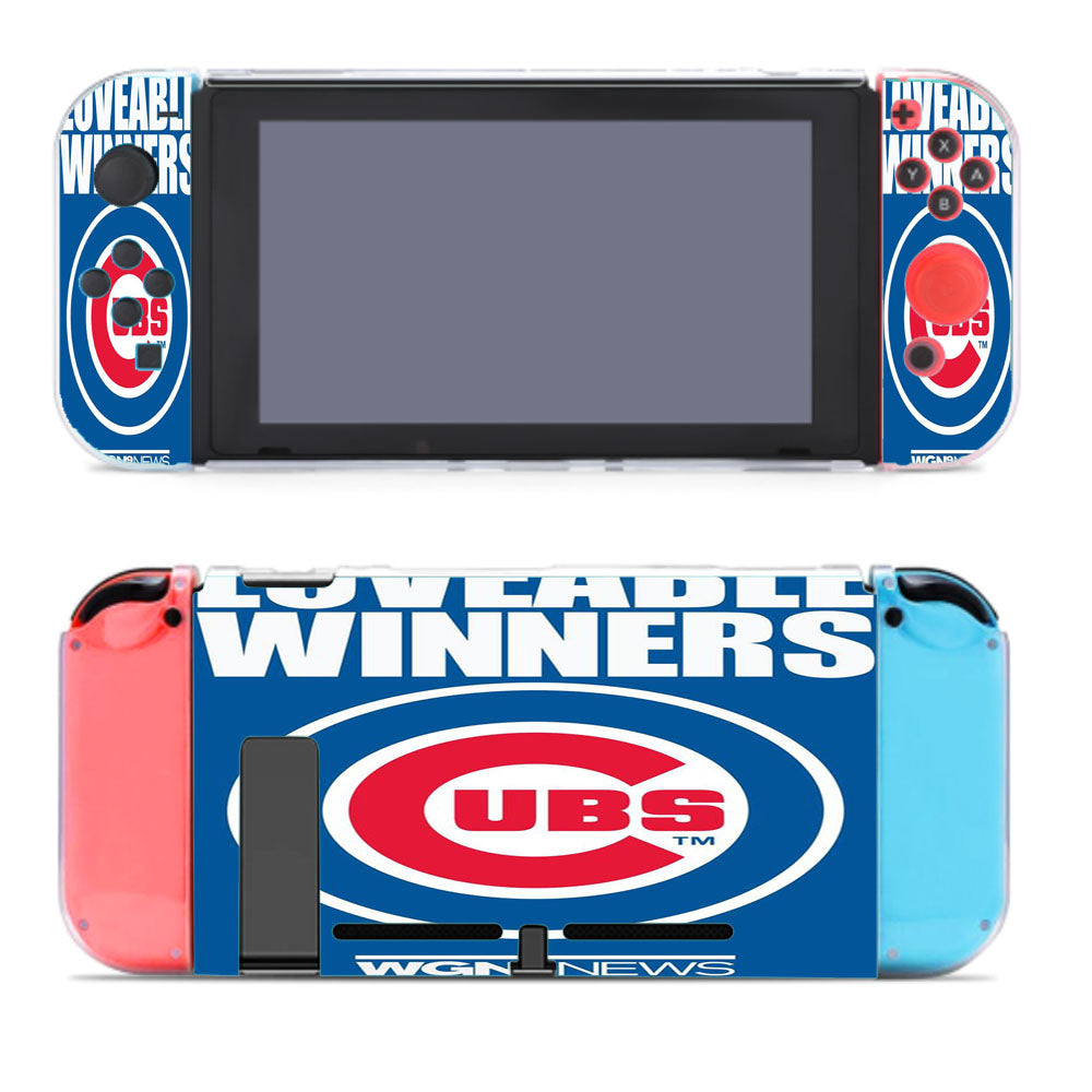 Chicago Cubs Loveable Winner Nintendo Switch Cover Case