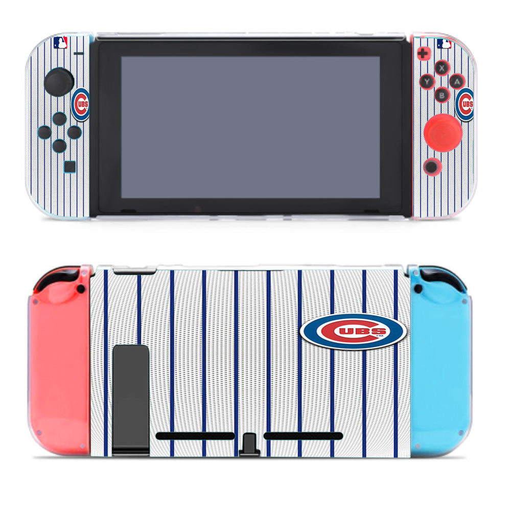 Chicago Cubs Stripe Baseball Nintendo Switch Cover Case