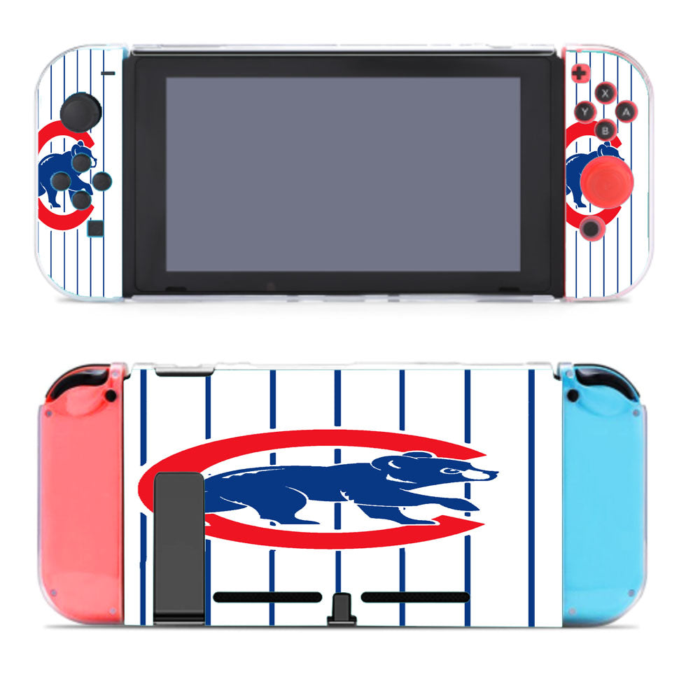 Chicago Cubs Stripe Logo Nintendo Switch Cover Case