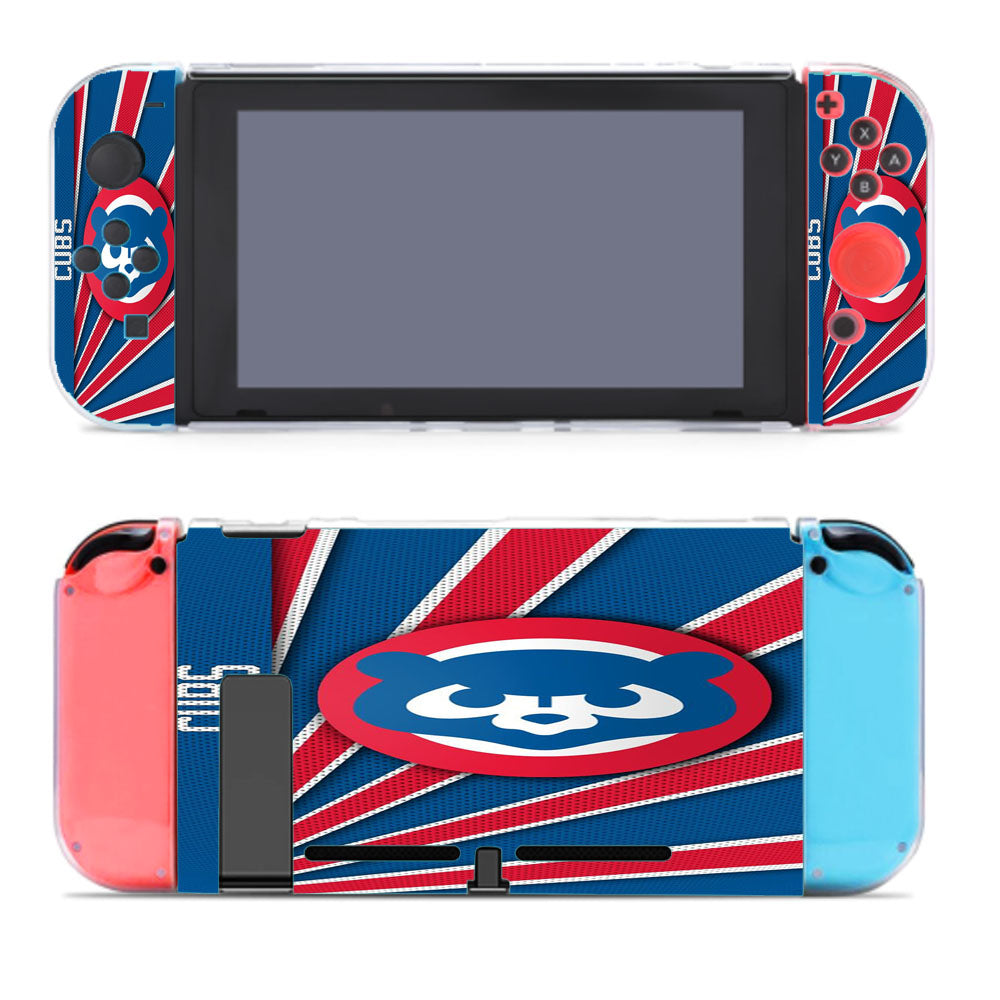 Chicago Cubs Texturing Nintendo Switch Cover Case