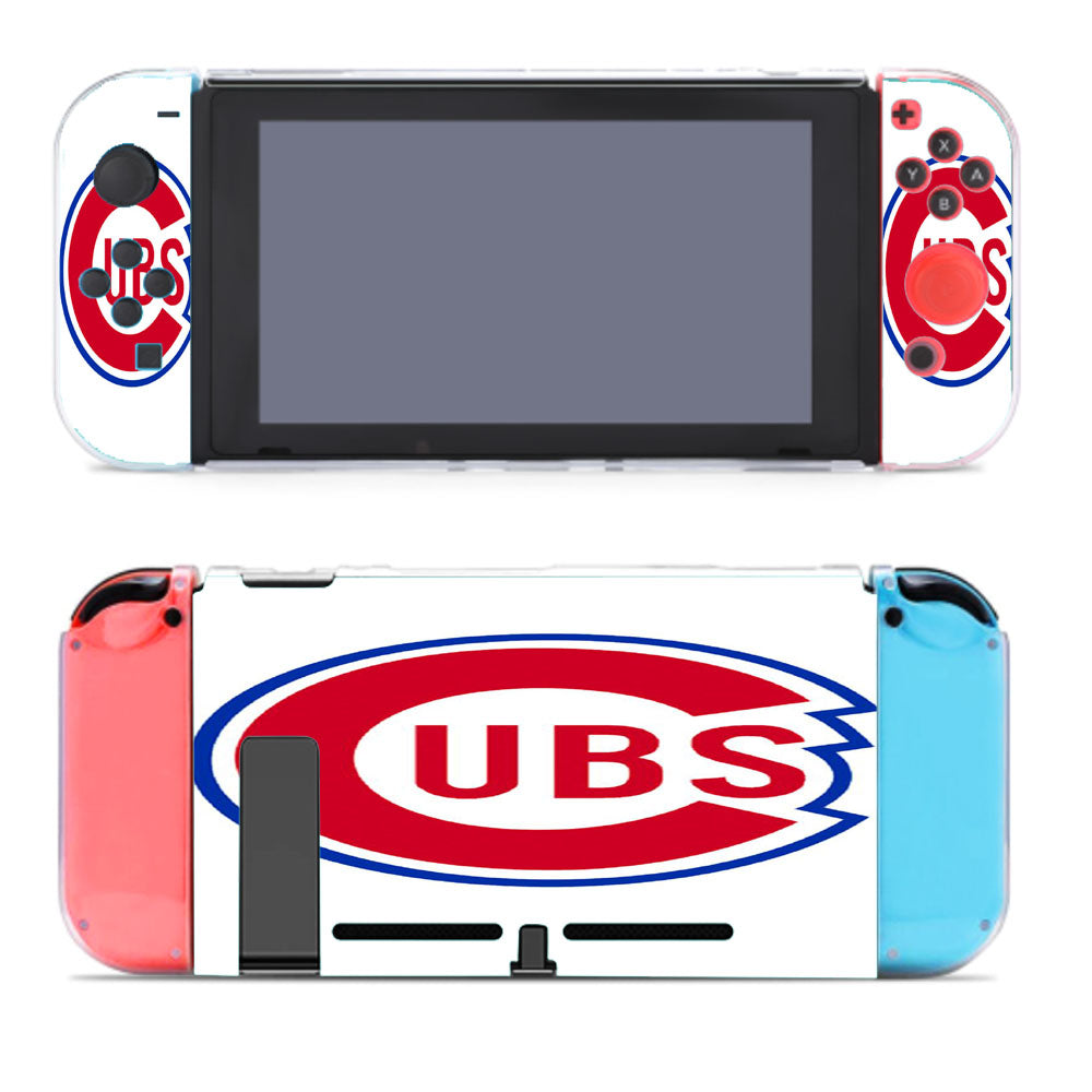 Chicago Cubs White Background Nintendo Switch Cover Case