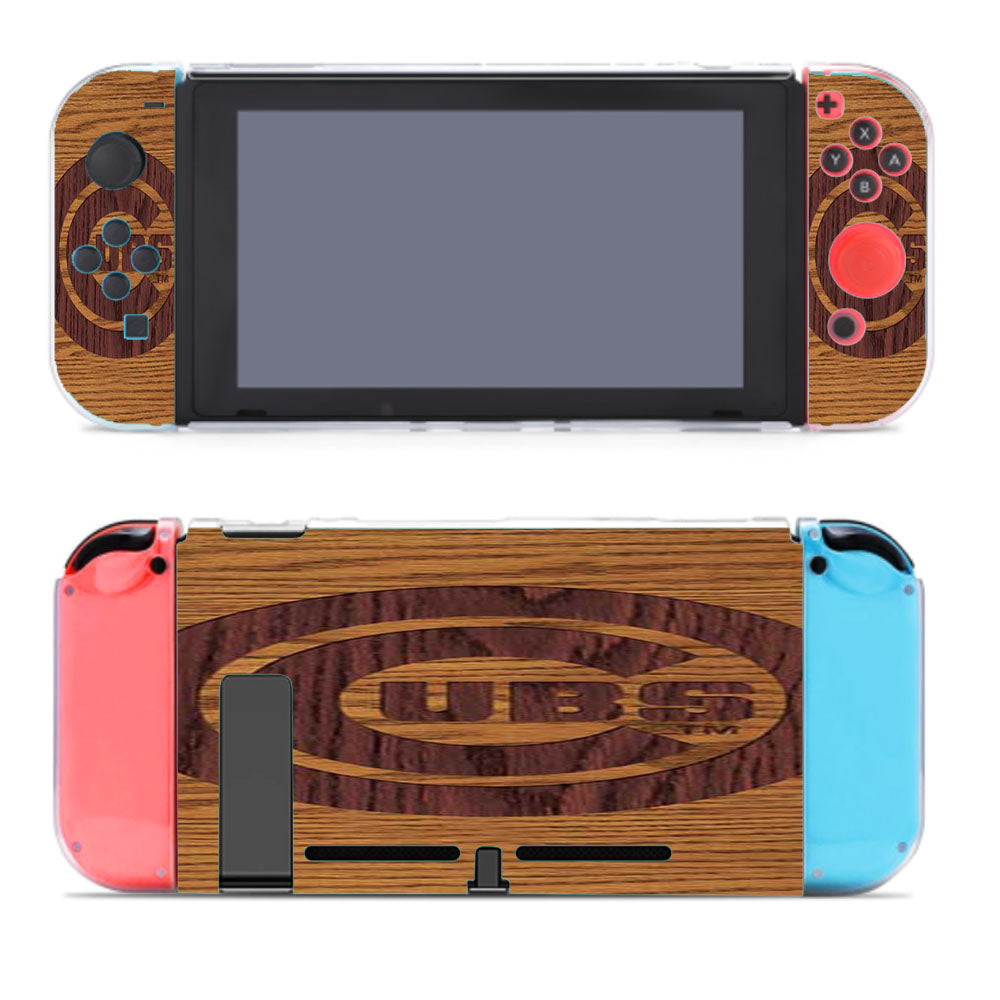Chicago Cubs Woodcut Nintendo Switch Cover Case
