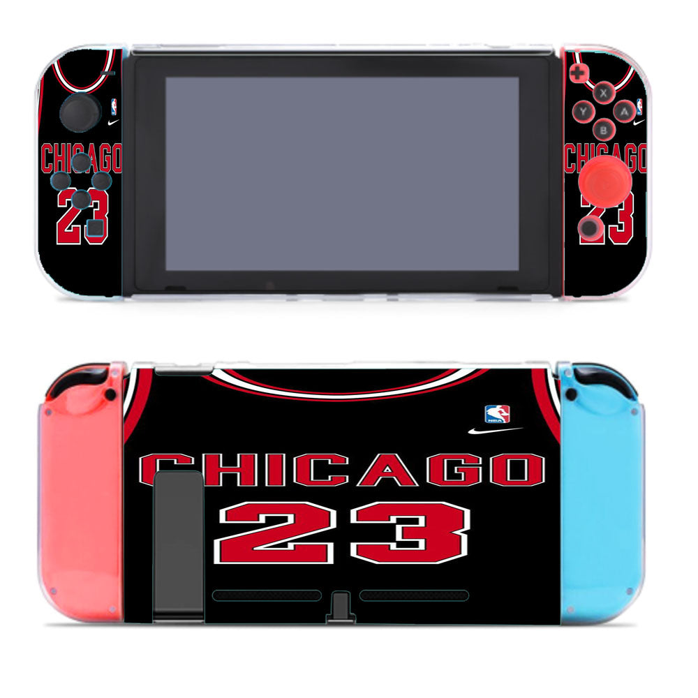 Chicago Twenty Three Jordan Shirt Style Nintendo Switch Cover Case