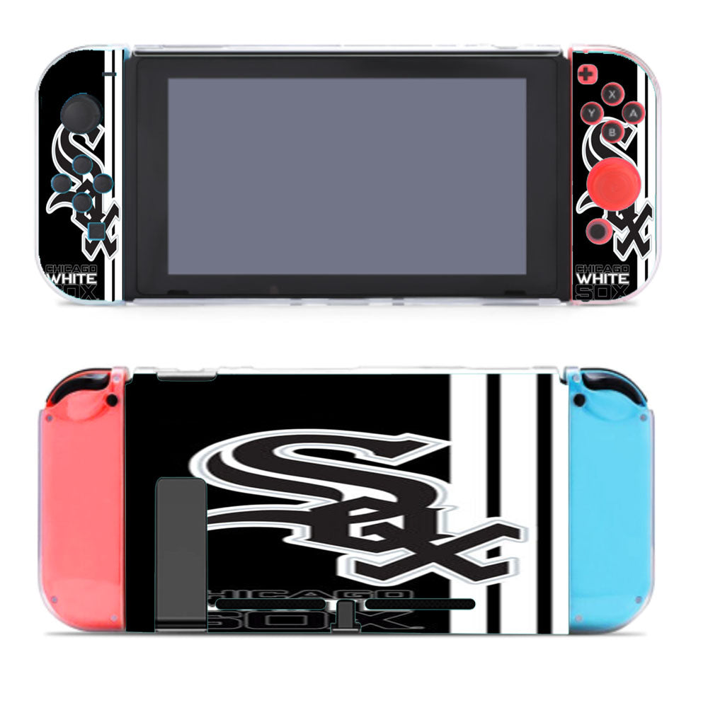 Chicago White Sox Baseball Black White Nintendo Switch Cover Case