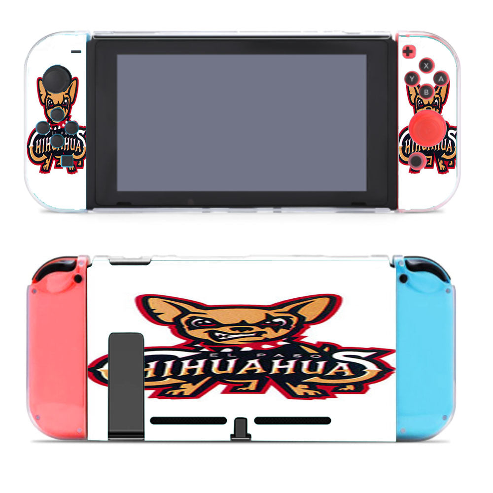 Chihuahua Baseball Logo White Nintendo Switch Cover Case