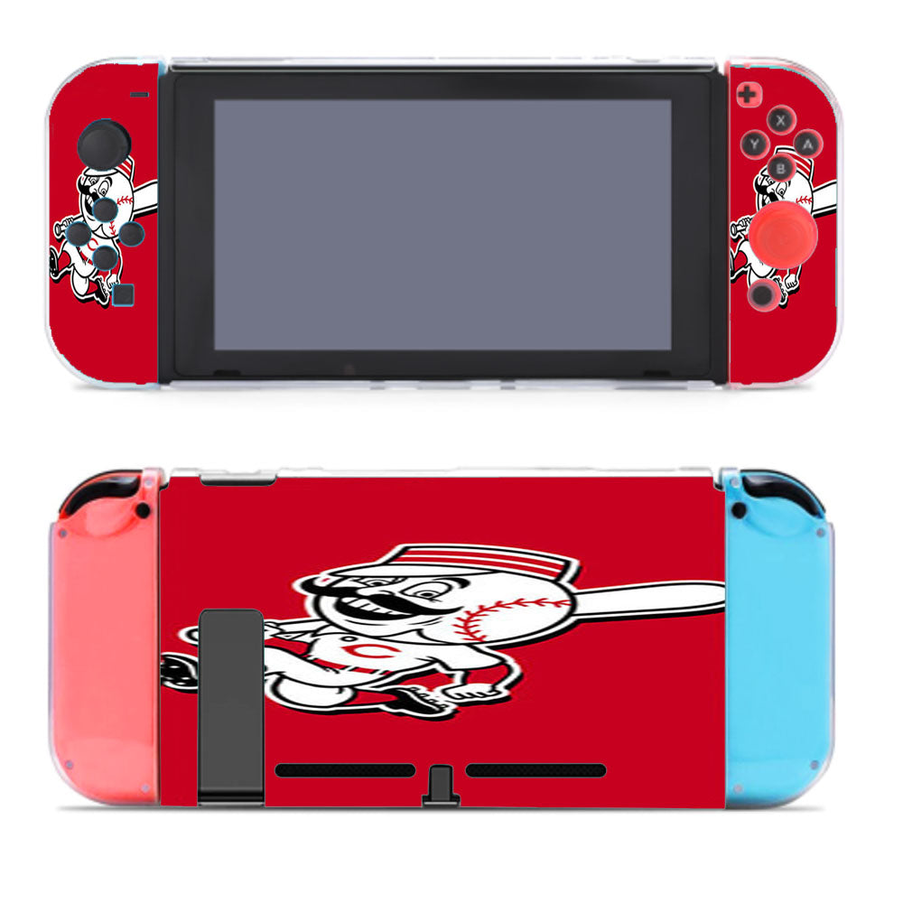 Cincinnati Baseball Logo Red Nintendo Switch Cover Case