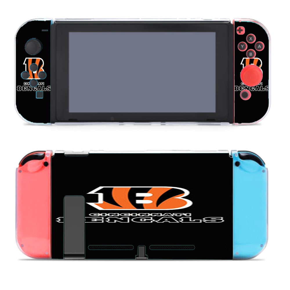 Cincinnati Bengals Black Nintendo Switch Cover Case