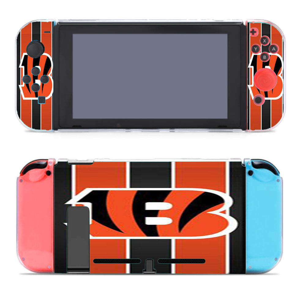 Cincinnati Bengals Stripe Nintendo Switch Cover Case