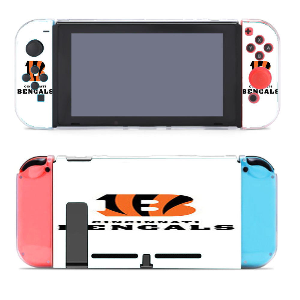 Cincinnati Bengals White Nintendo Switch Cover Case