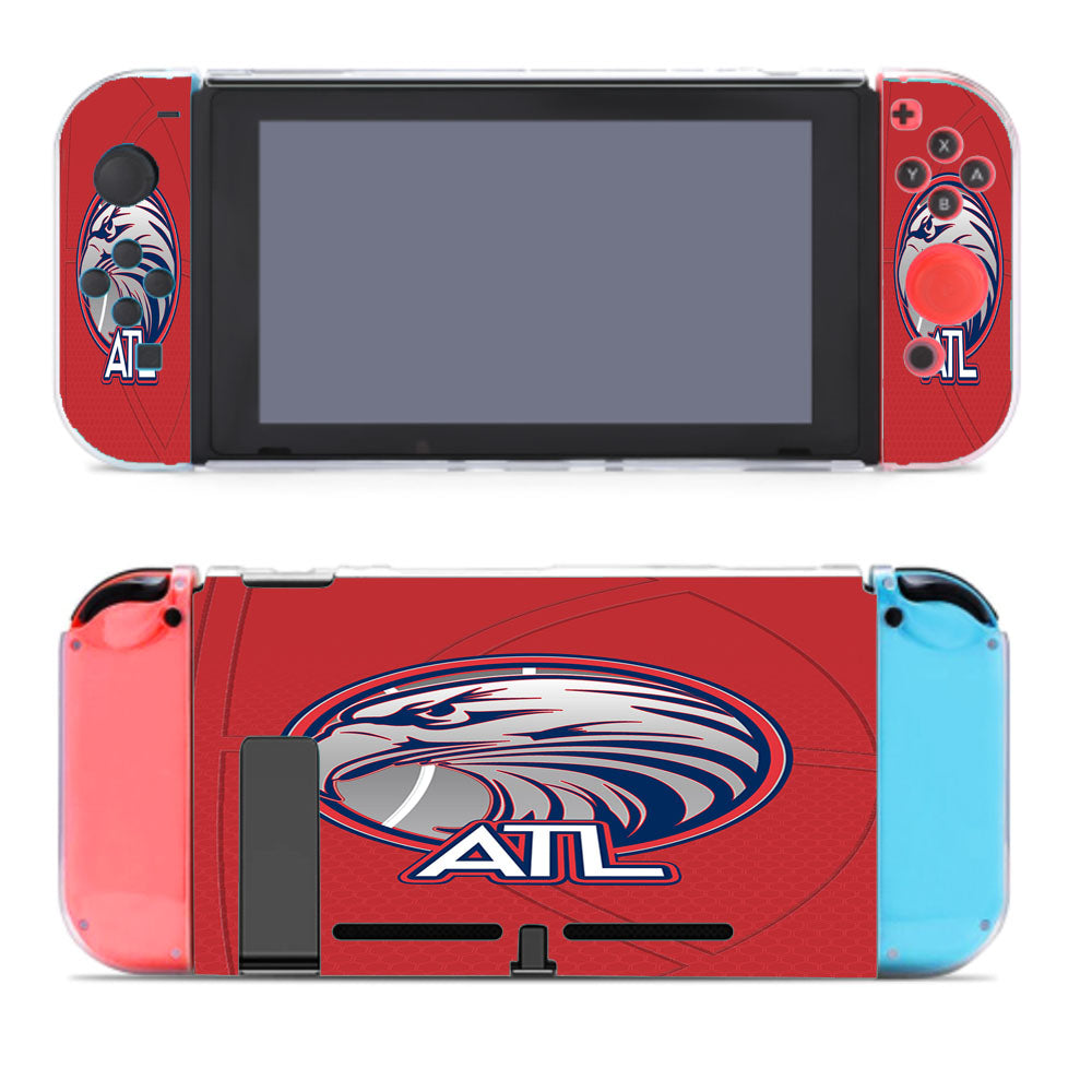 Classic Atlanta Hawks Basketball Logo Nintendo Switch Cover Case