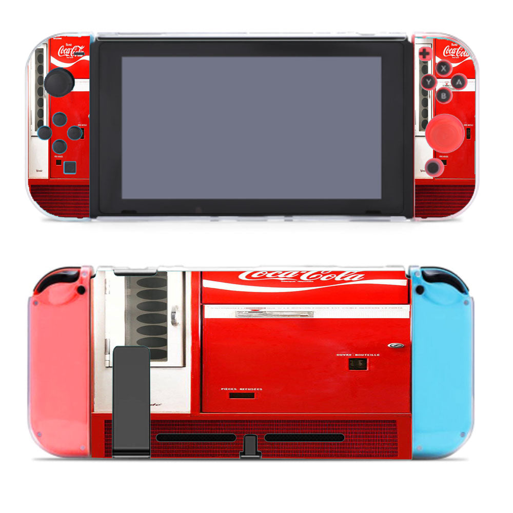 Classic Retro Coca Cola Vending Machine Nintendo Switch Cover Case