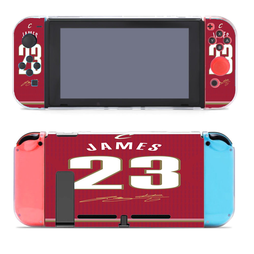Cleveland Cavaliers James Red Nintendo Switch Cover Case