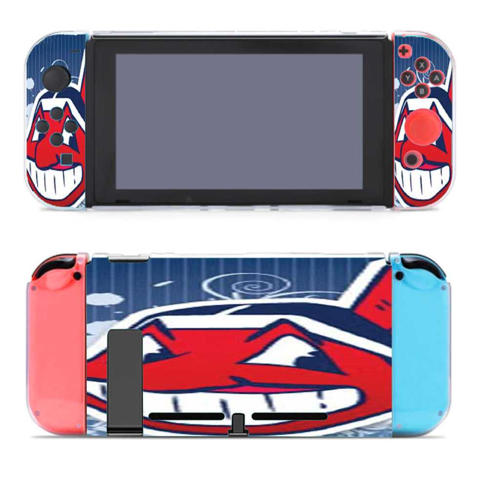 Cleveland Indians Pinstripes Nintendo Switch Cover Case