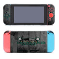 Cleveland State University Mascot Logo Dark Wood Wallpaper Nintendo Switch Cover Case