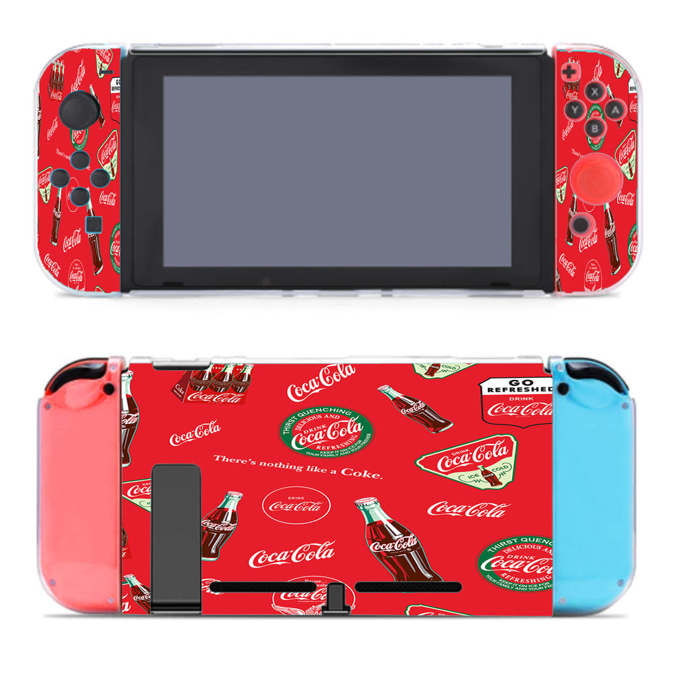 Coca Cola Allover Cotton Nintendo Switch Cover Case