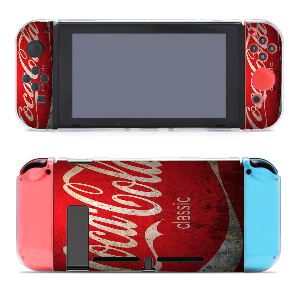 Coca Cola Classic Vintage Logo Red Nintendo Switch Cover Case