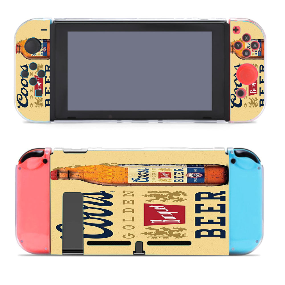 Coors Golden Banquet Beer Nintendo Switch Cover Case