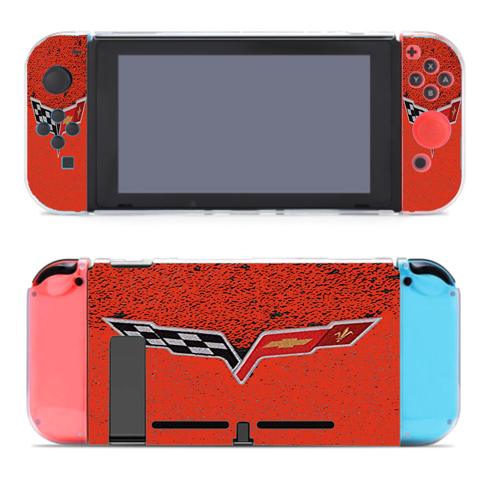 Corvette Art Logo 006 Nintendo Switch Cover Case
