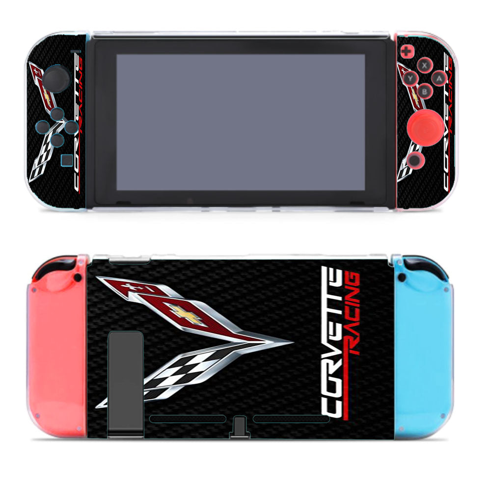 Corvette Carbon Nintendo Switch Cover Case