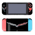 Corvette Emblem Black Logo Nintendo Switch Cover Case