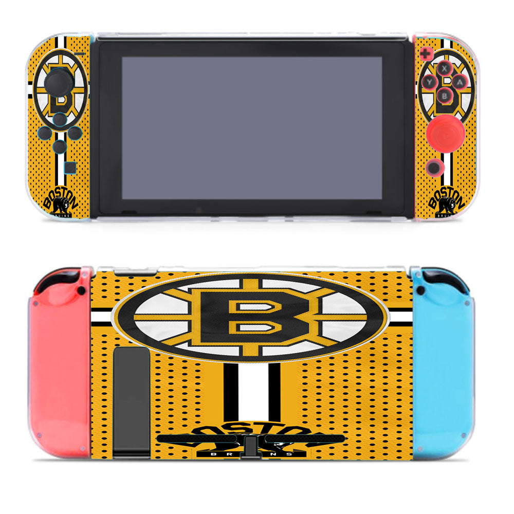Custom Boston Bruins Hockey Nintendo Switch Cover Case