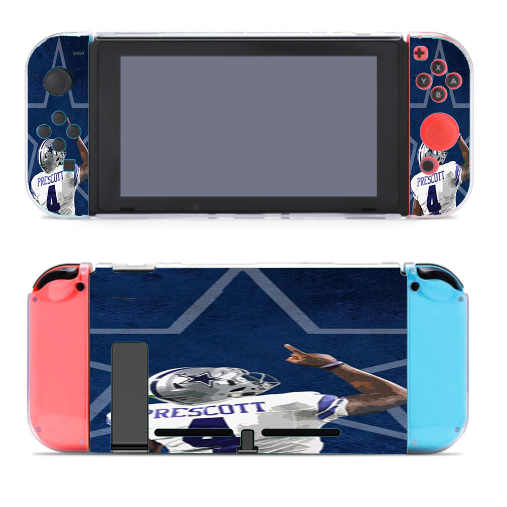 Dak Prescott Dallas Cowboys Nintendo Switch Cover Case