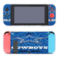 Dallas Cowboys Blue Sparkling Glitter Nintendo Switch Cover Case